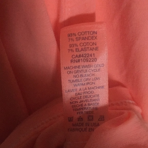 Anthropologie Velvet Peach Tube Dress w/ Pockets - Picture 7 of 7